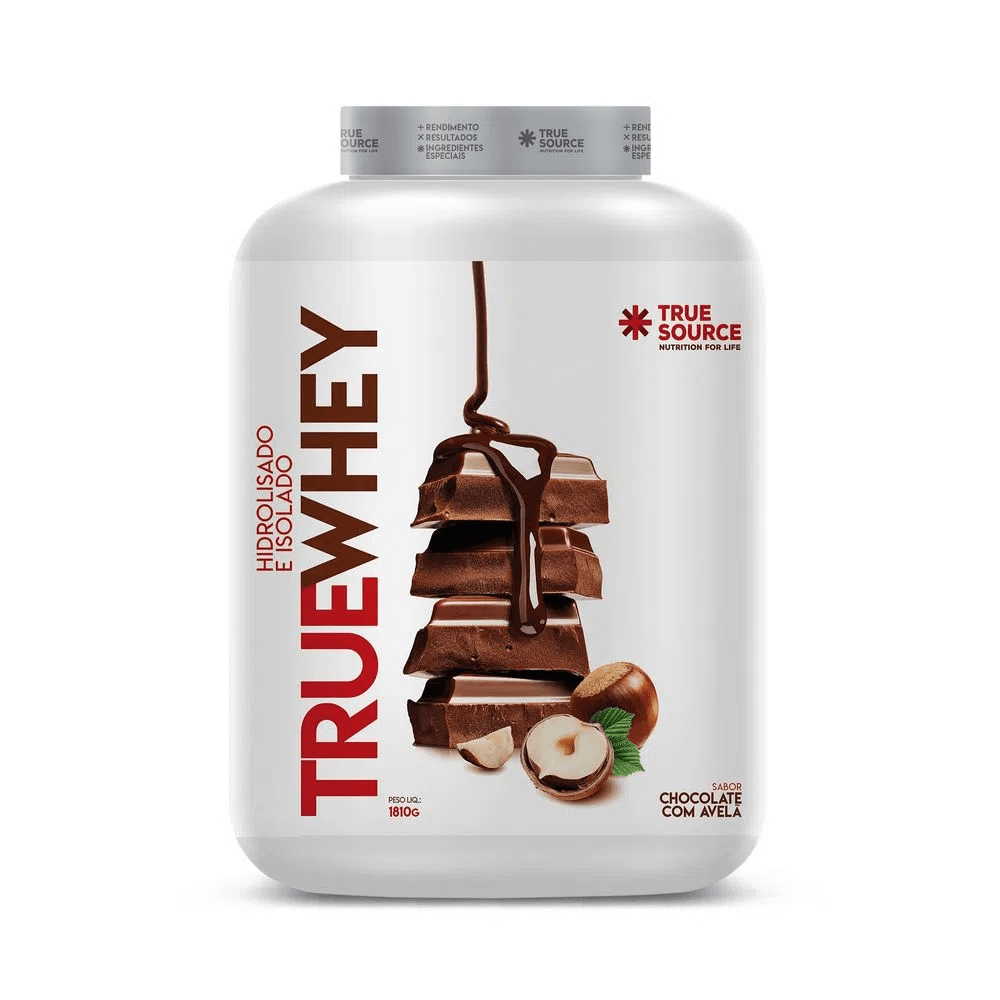 Encontraproduto.com.br - True  Whey Protein Chocolate com Avelã 1810g True Source