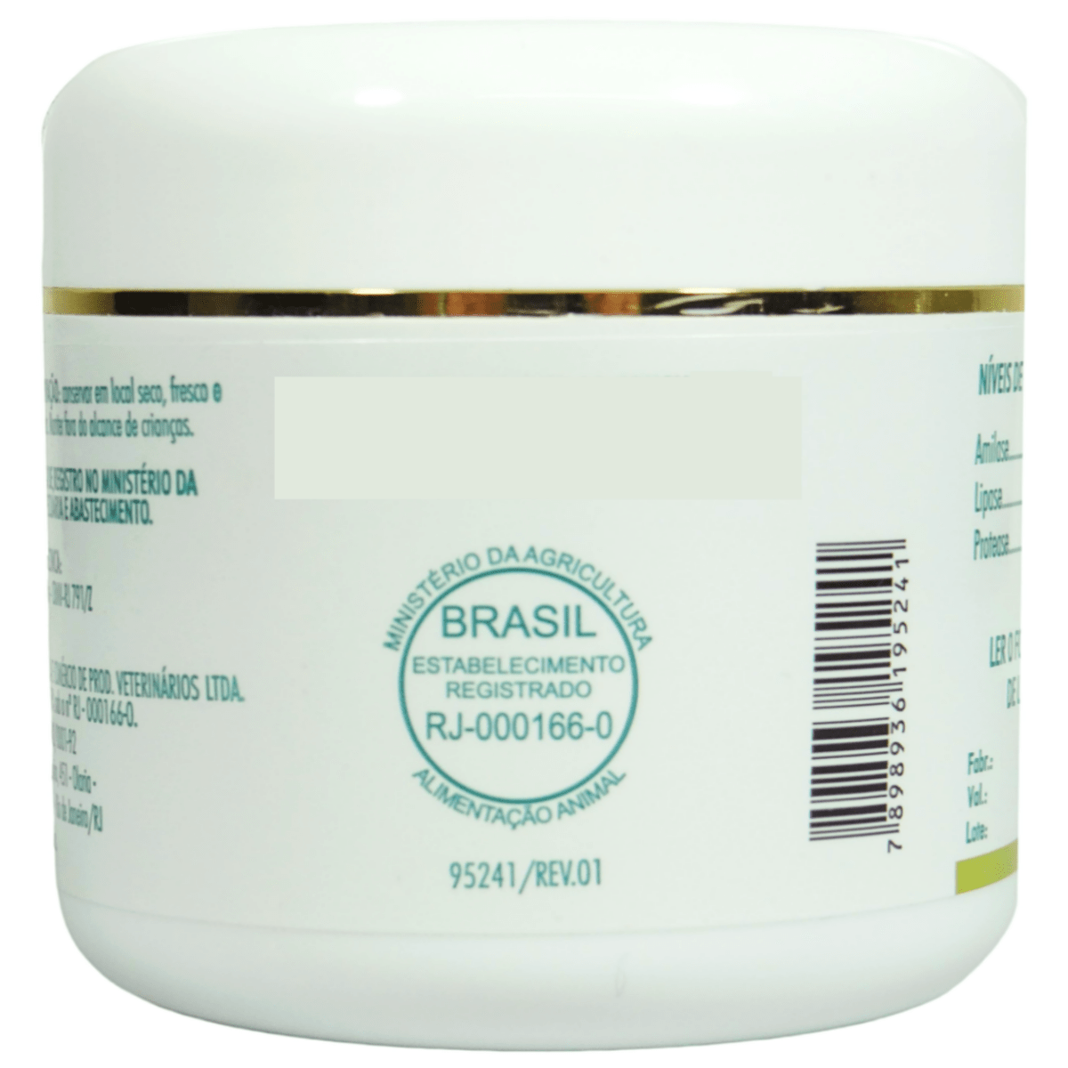 Pancrezyme 60 Cápsulas 500mg Para Cães e Gatos Inovet Kit Com 5