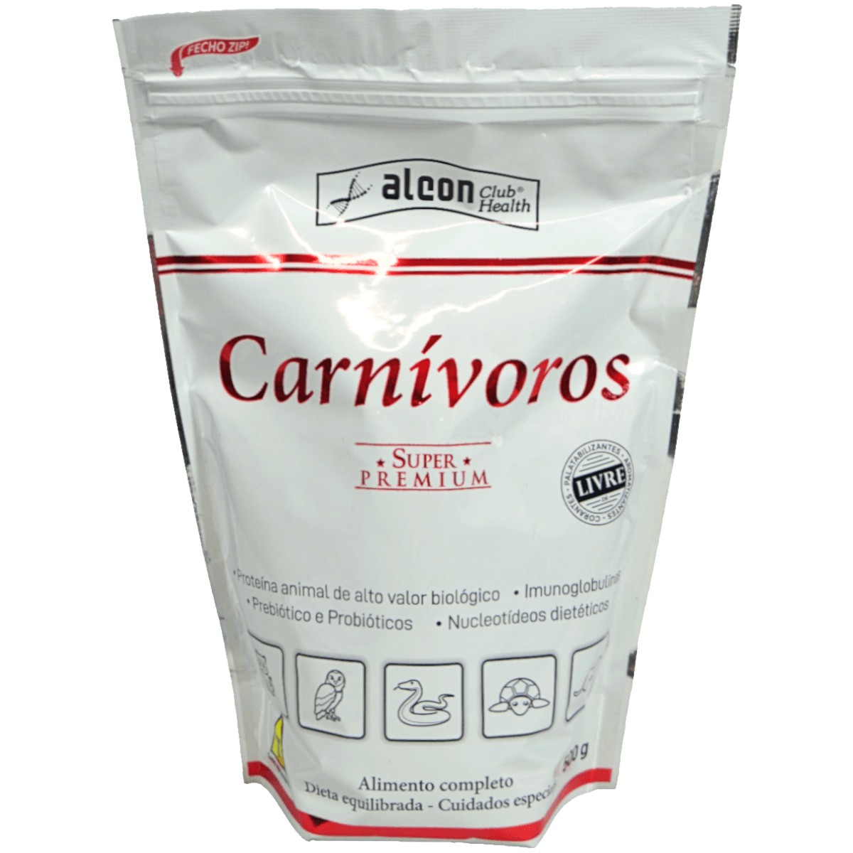 Alcon Club Health Carnívoros 500g Super Premium Kit Com 3 unidades