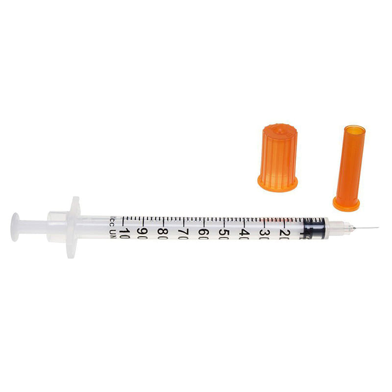 Seringa de Insulina 1 ml com Agulha 8 x 0,30mm Solidor - Promoção 10 CX COM 100 UNID