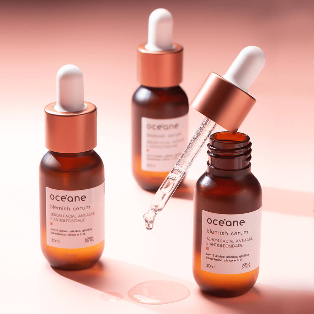 Kit Sérum Antiacne + Hidratante Facial com Ácido Salicílico (2 Produtos)