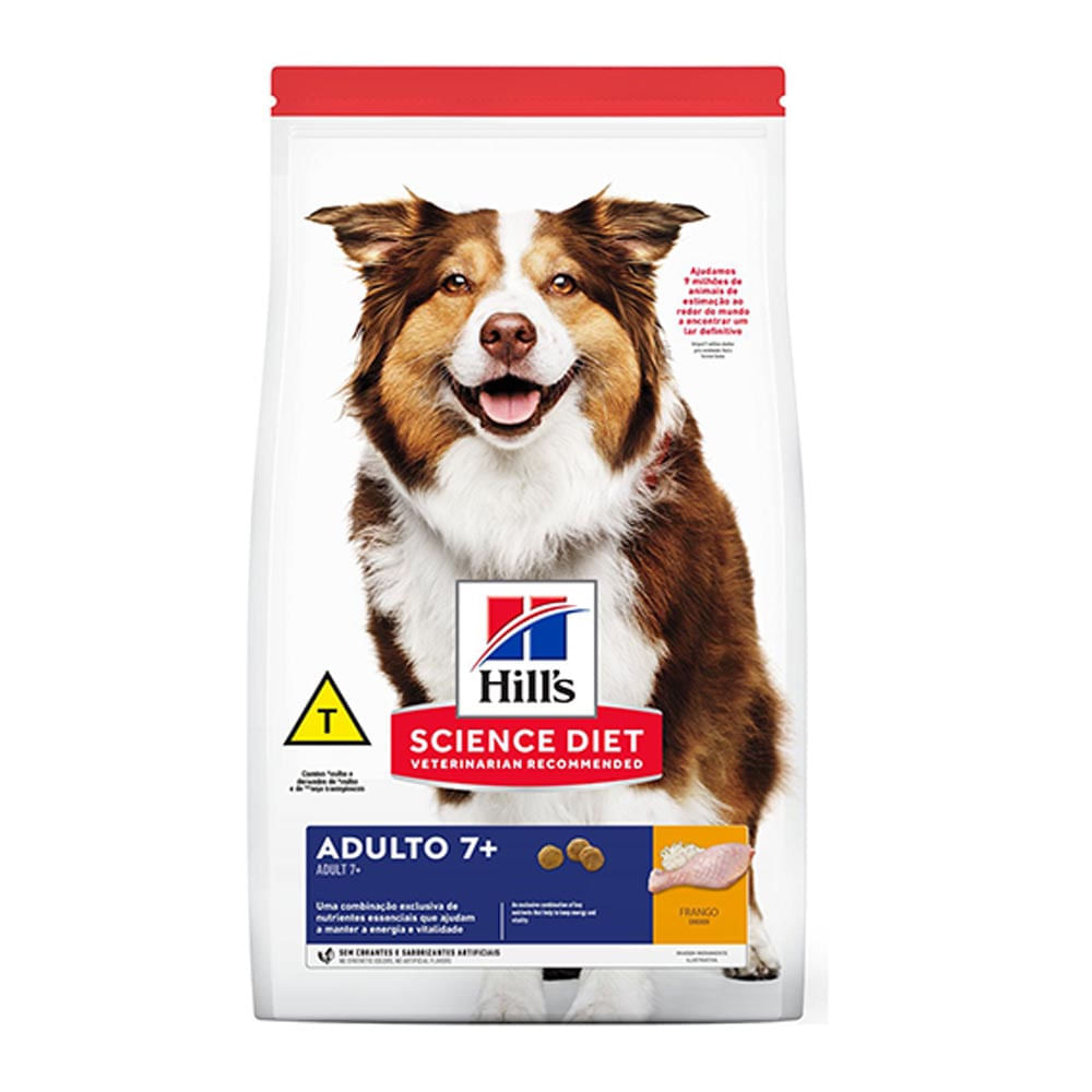 Ração Hill s Science Diet Cães Adultos 7+