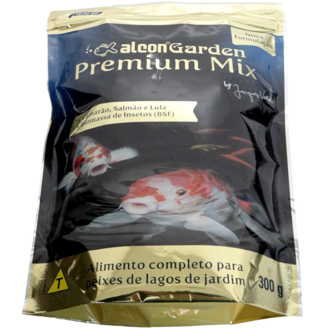 ALCON GARDEN PREMIUM MIX 300G RAÇÃO PARA PEIXES KIT COM 2