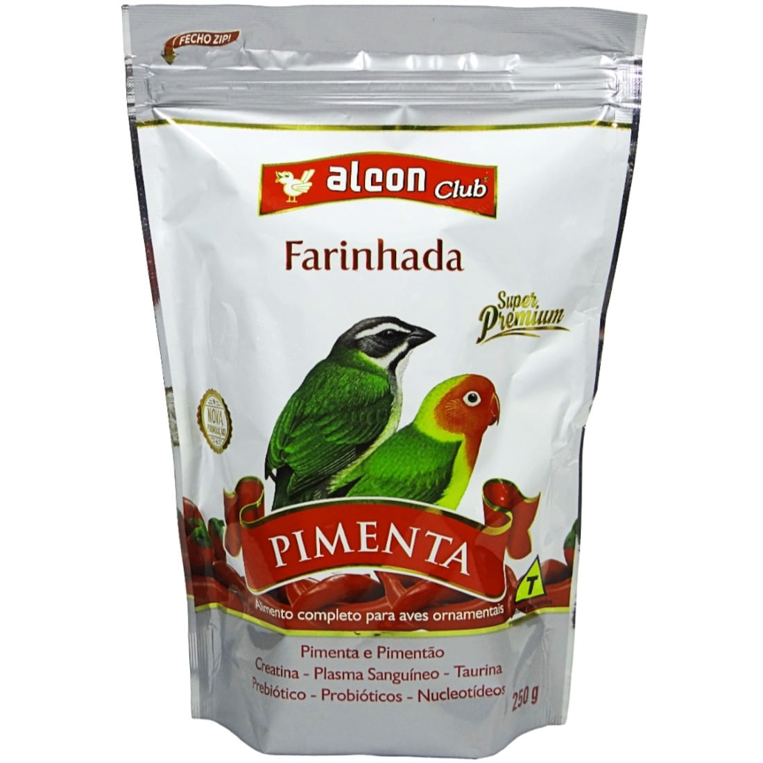 ALCON CLUB FARINHADA PIMENTA 250G SUPER PREMIUM KIT COM 4