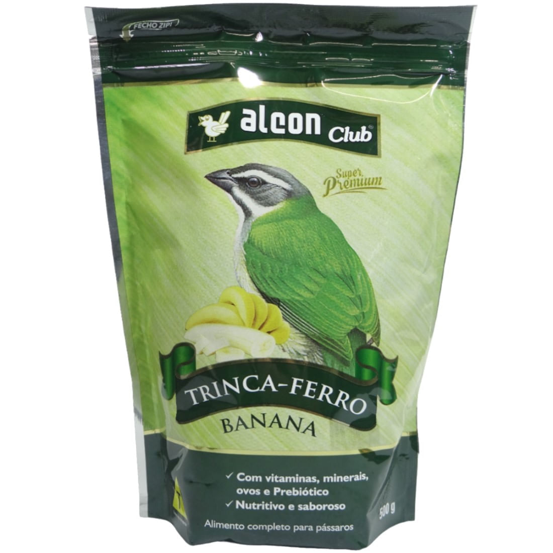 ALCON CLUB TRINCA-FERRO BANANA 500G KIT COM 10