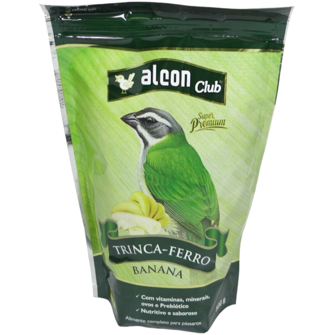ALCON CLUB TRINCA-FERRO BANANA 500G KIT COM 6