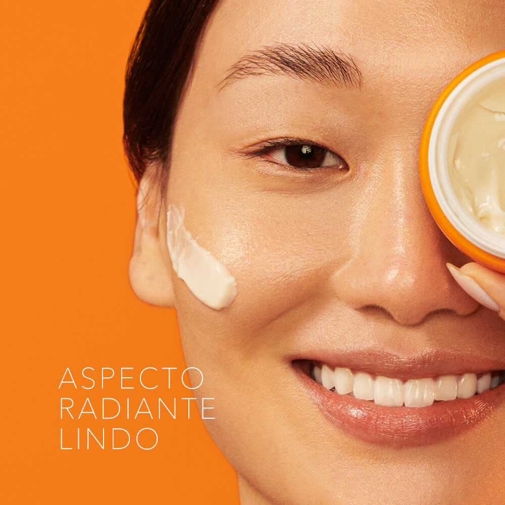 Kit Sérum Facial com Ácido Hialurônico + Hidratante Vitamina C (2 Produtos)