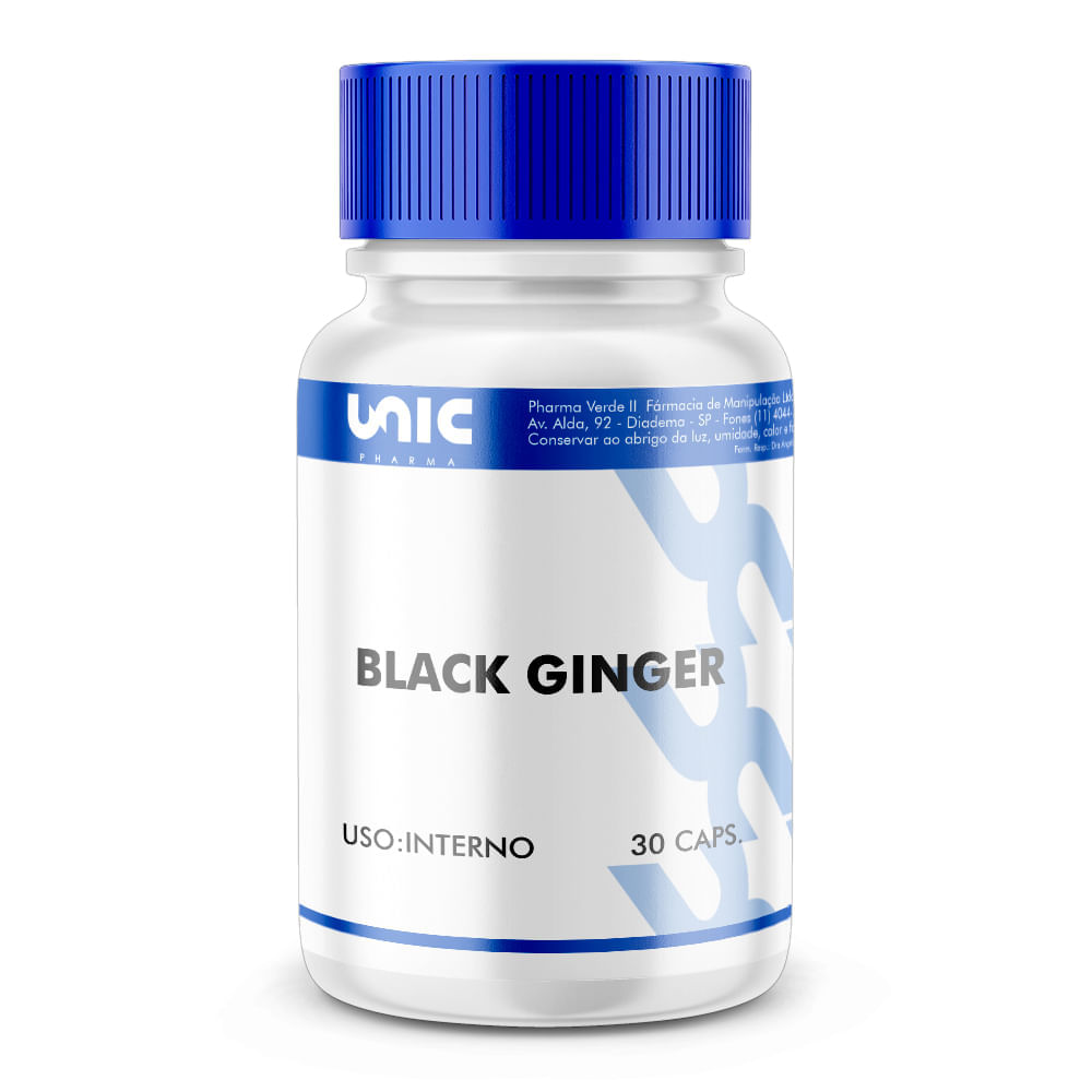 Encontraproduto.com.br - Black Ginger 90mg - 30 Caps.