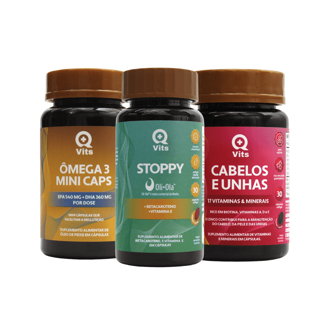 Oli Olá Stoppy QMaisVits 30 Cápsulas Softgel
