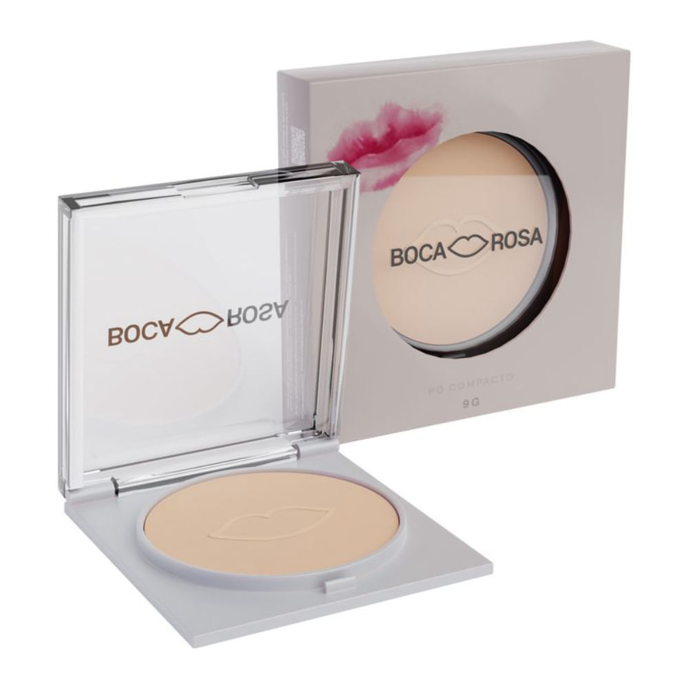 Pó Compacto Boca Rosa BR02 9 g