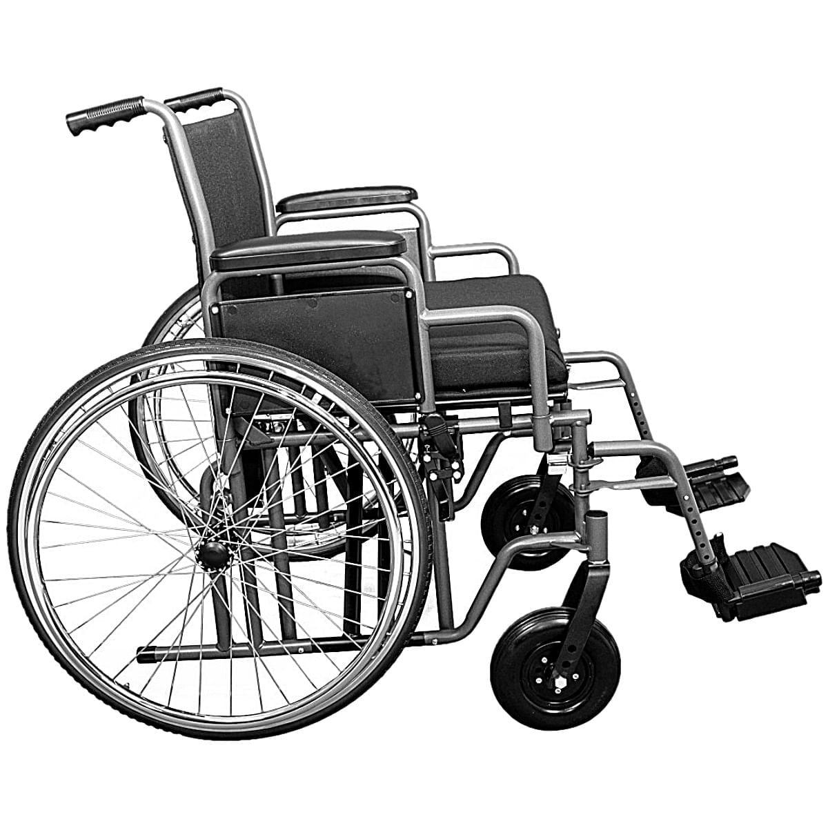 Cadeira de Rodas Plus Size AC30 250 Kg Preta