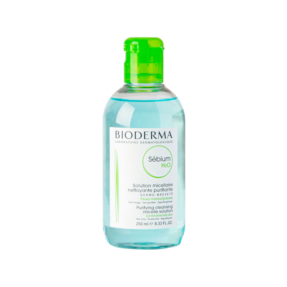 Kit Bioderma Photoderm - Protetor Solar Facial Fps 50 + Água Micelar Facial Antioleosidade H2O 250ml +Sabonete em Barra Hidratante 150g