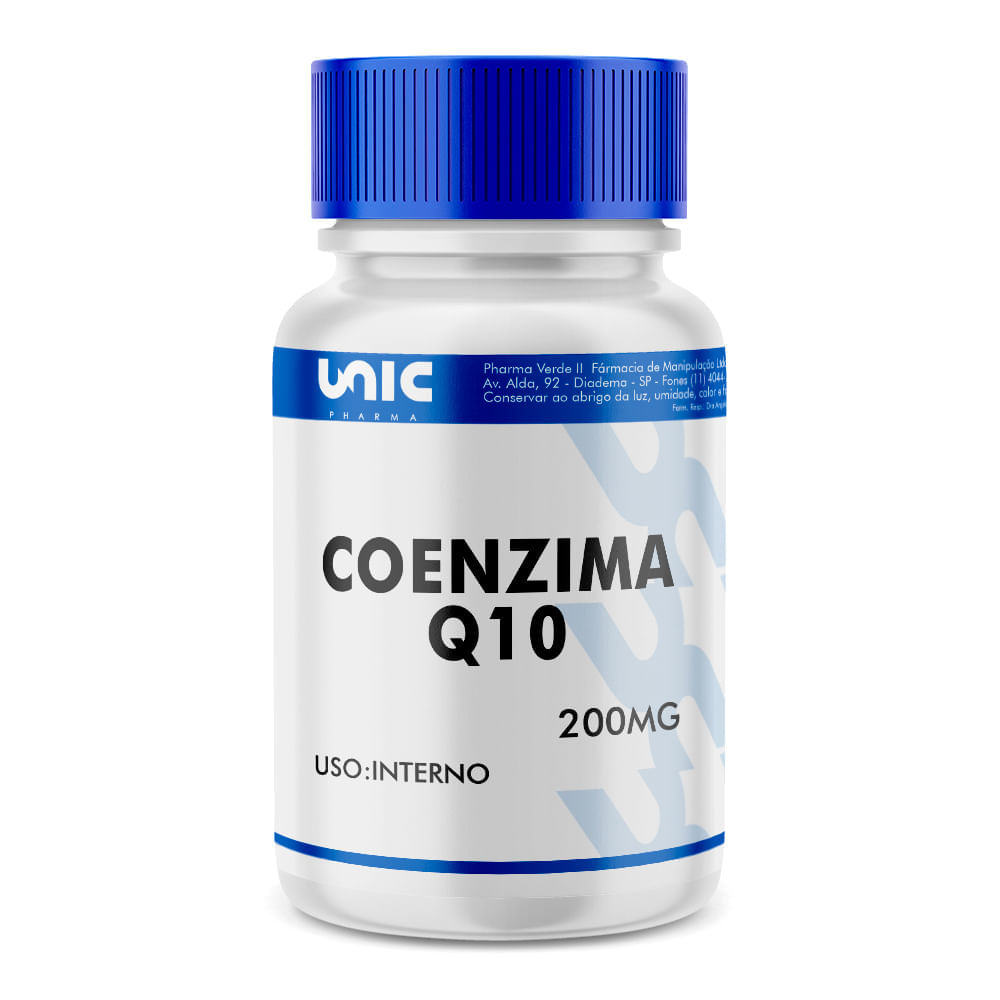 Coenzima q10 200mg 30 Cápsulas