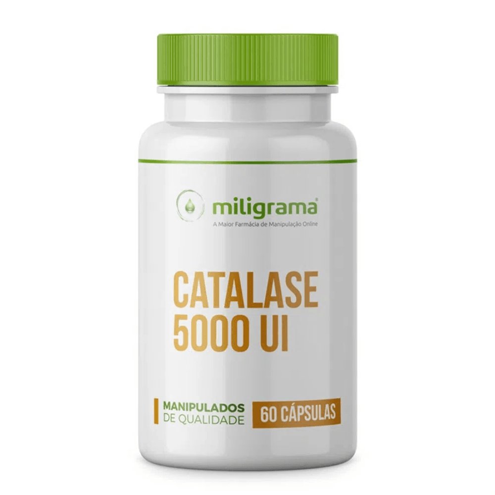 Catalase 5000UI 60 Cápsulas