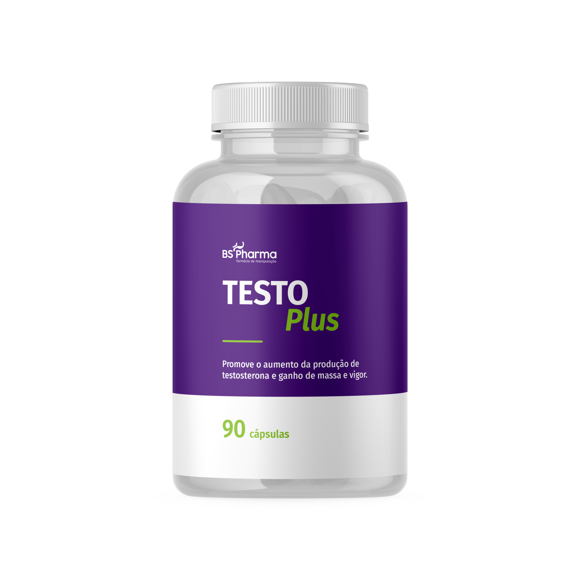 Testo Plus 90 Cápsulas BS Pharma