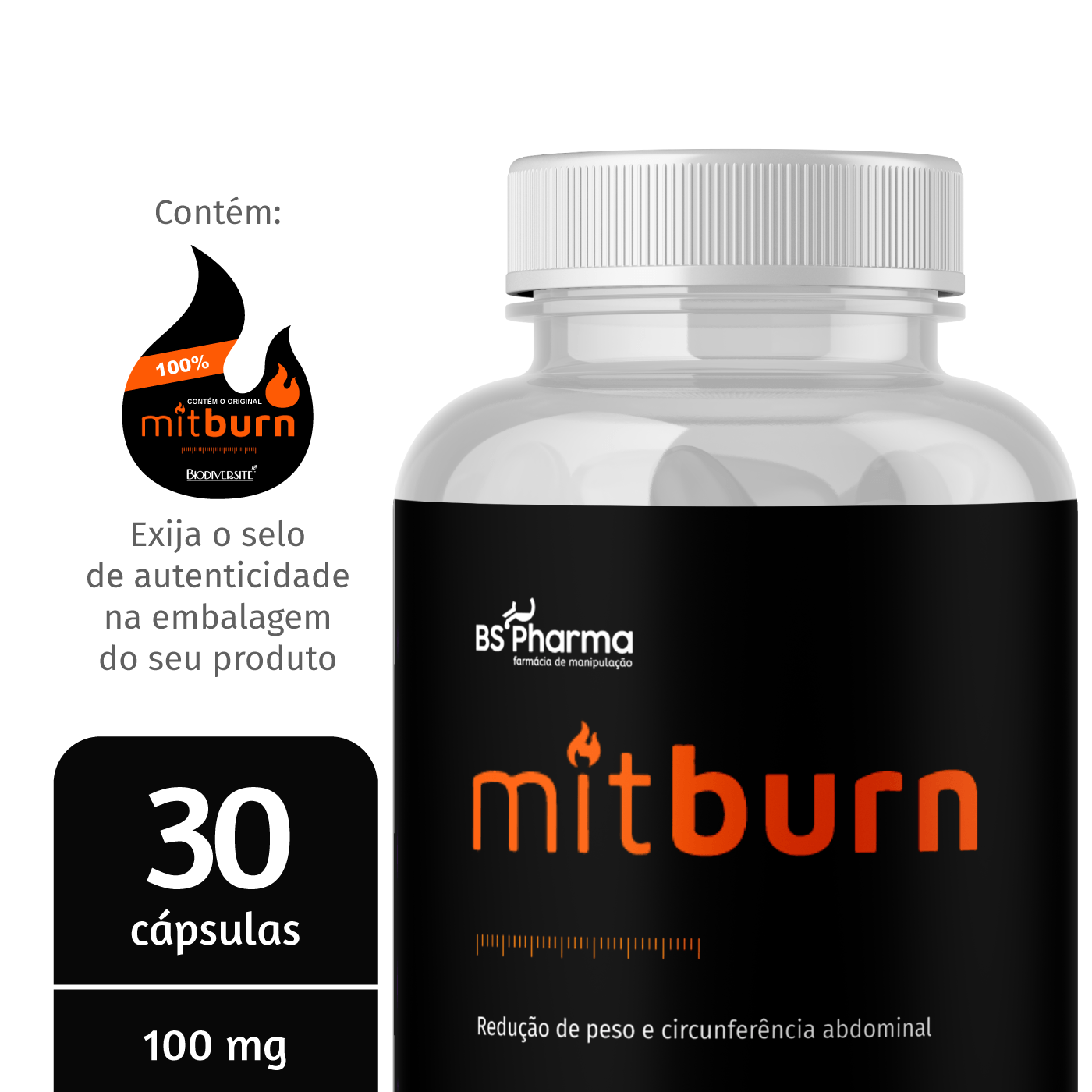 Encontraproduto.com.br - MitBurn 100 mg