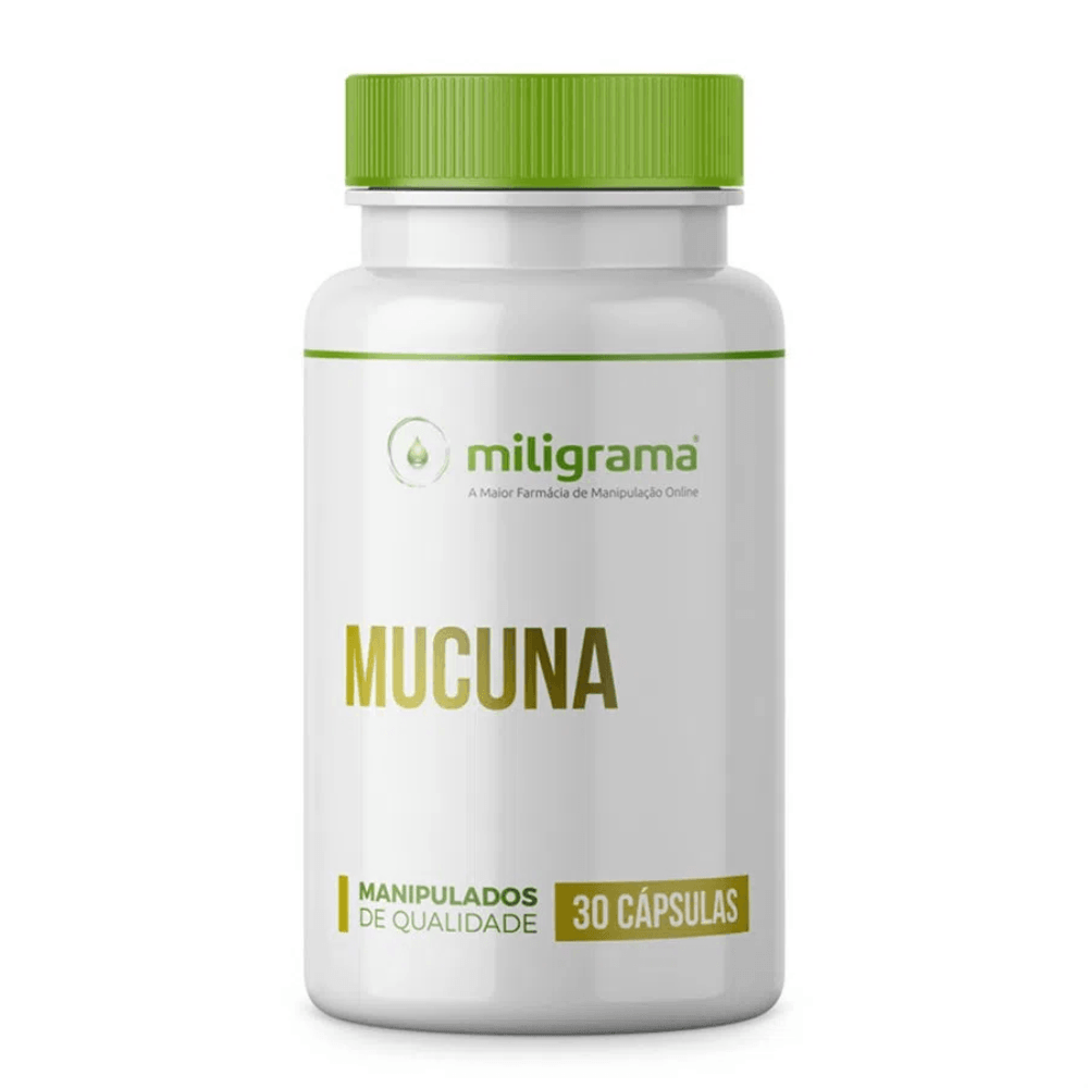 Encontraproduto.com.br - Mucuna 400mg 30 Cápsulas