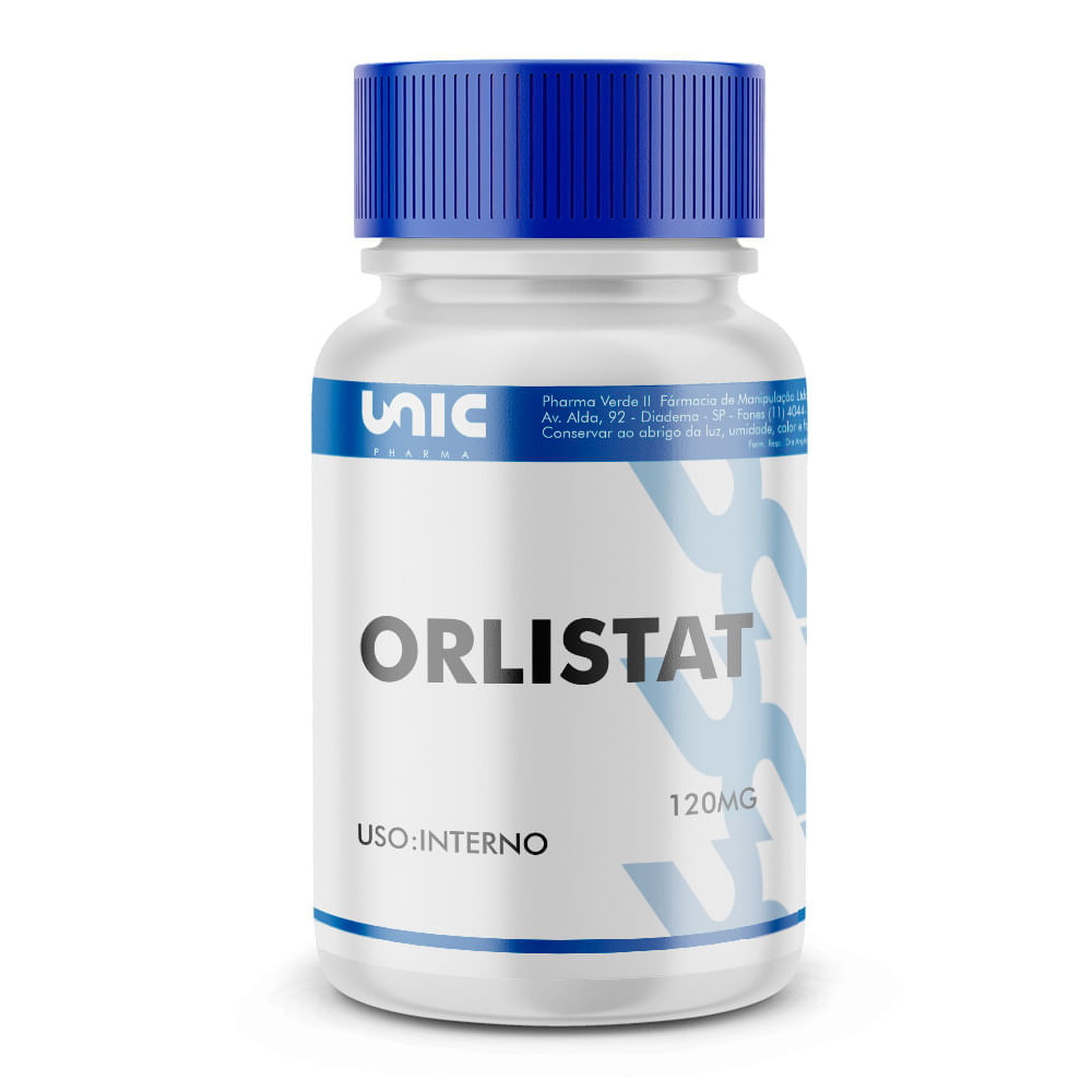 Orlistate 120mg 30 Cápsulas - Unicpharma