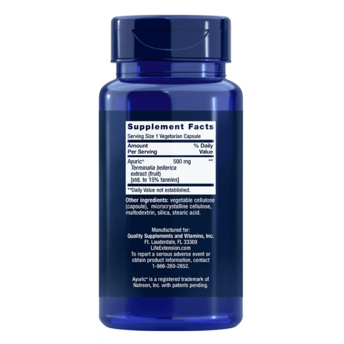 Uric Acid Control 60 Cápsulas Life Extension