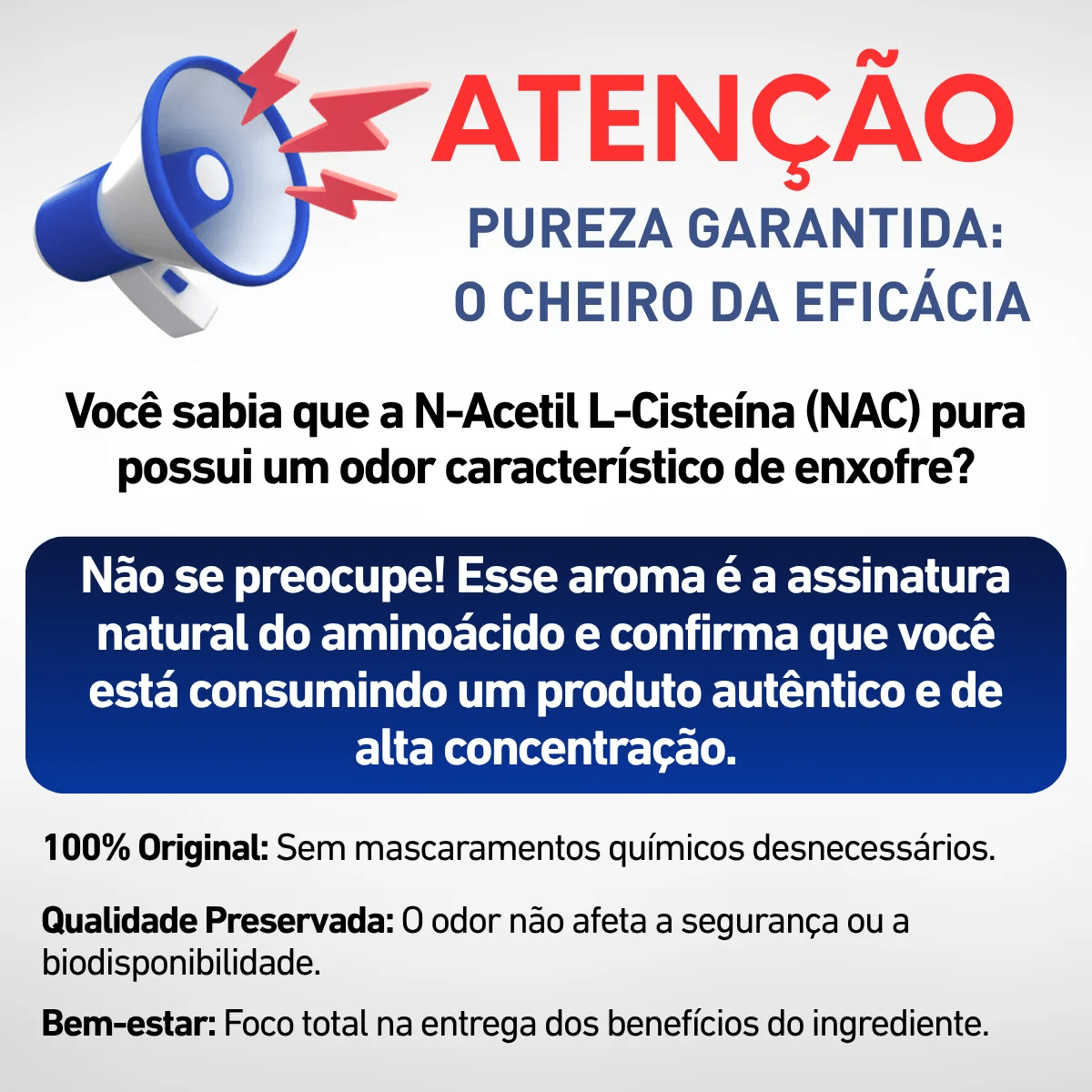 Encontraproduto.com.br - NAC N-Acetilcisteína 600mg – 120 cápsulas – Antioxidante e Suporte Imunológico | PROLJ Nutritional