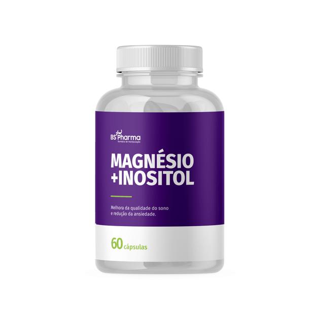 Magnésio + Inositol - 60 Cápsulas