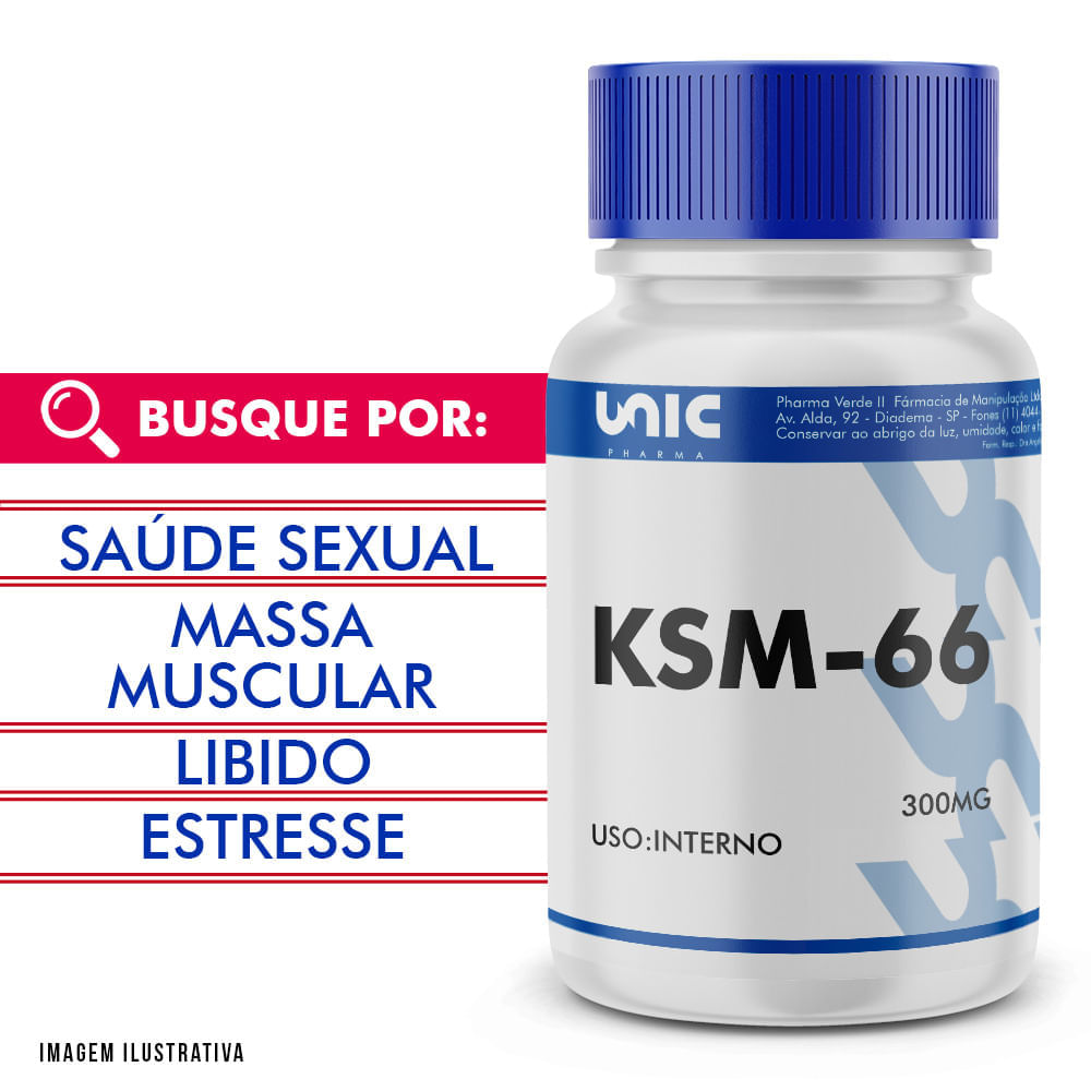 Encontraproduto.com.br - KSM-66 300mg 60 Cápsulas
