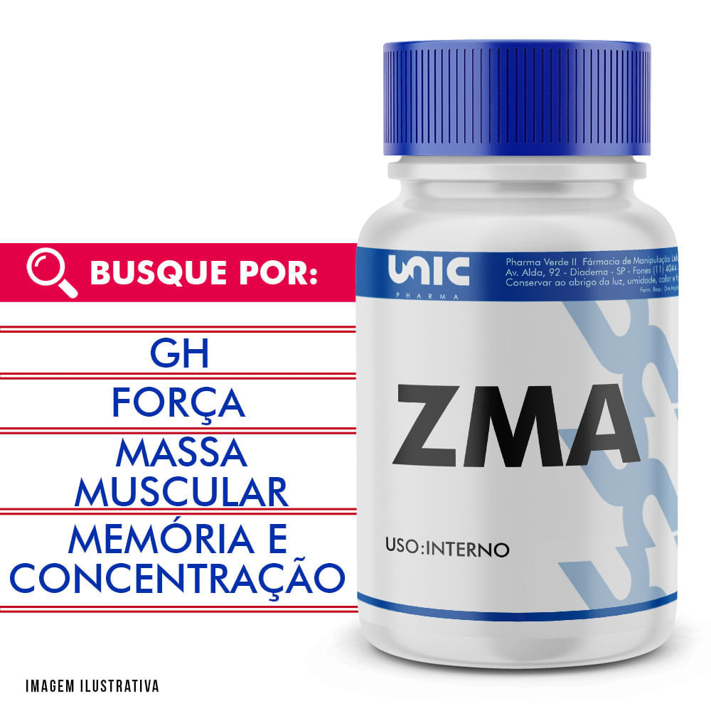 Encontraproduto.com.br - zma 120 Cápsulas