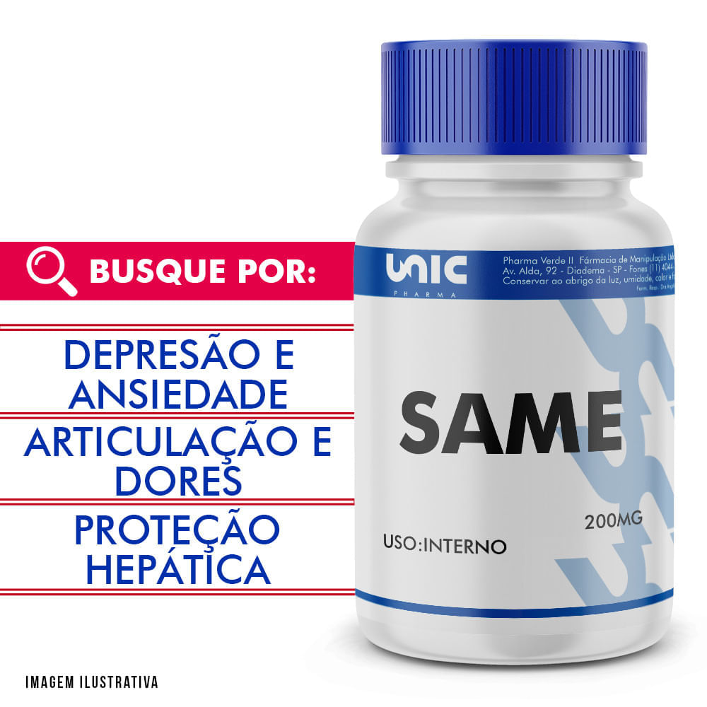 Same 200mg 120 Cápsulas
